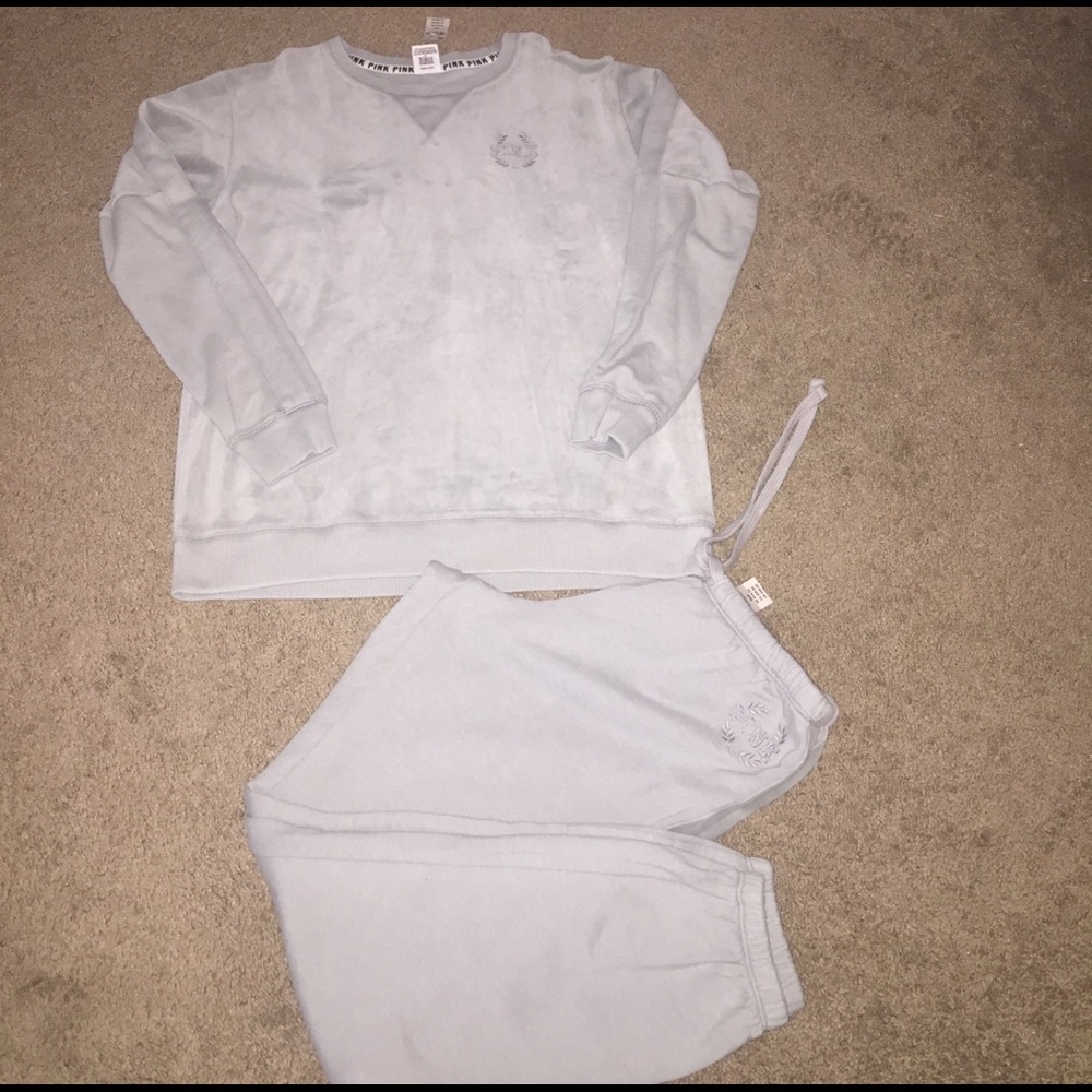Velour sweatsuit