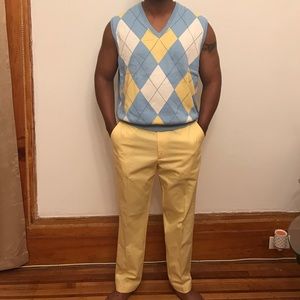 Brooks brother Vest And Cotton Trousers