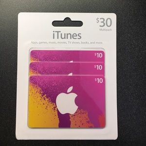 iTunes gift card