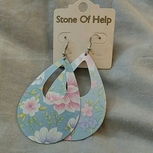 💙💙 Floral earrings