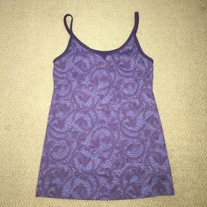 Purple Champion workout top