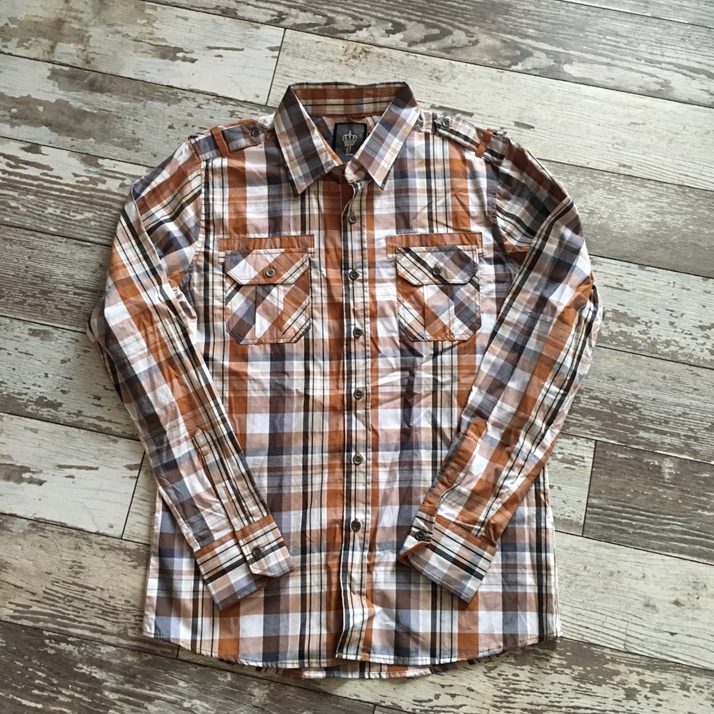 Men's button up shirt