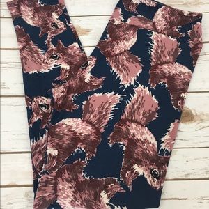 LuLaRoe TC Squirrel Leggings 🐿