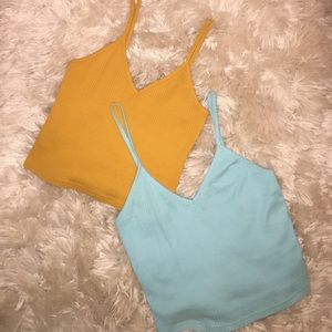 BUNDLE DEAL! Top shop crop tops! ✨SOLD✔️