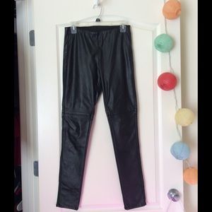 Divided Faux leather leggings