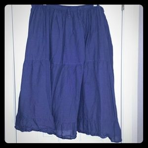 Chambray Boho Skirt