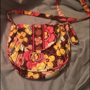 Vera Bradley adjustable cross body/shoulder purse.