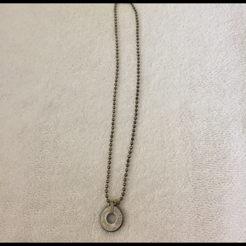 1934 Chicago World's Fair Token Necklace