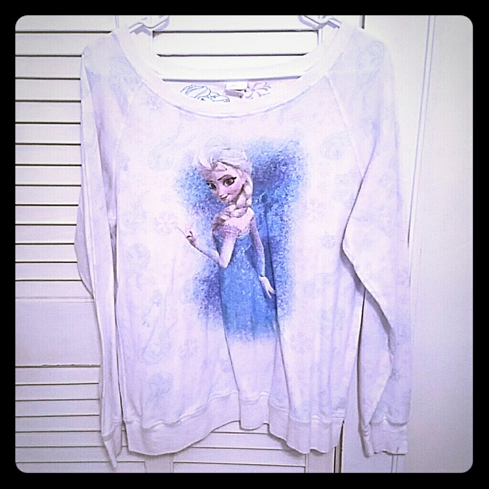 Disney's Frozen reversible sweater