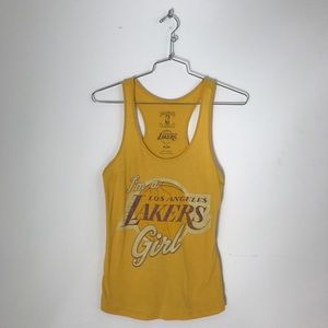 HARDWOOD CLASSICS LA LAKER GIRL TANK