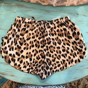 Tea n Cup Shorts - Leopard Shorts Tea n Cup Shorts - Leopard Shorts