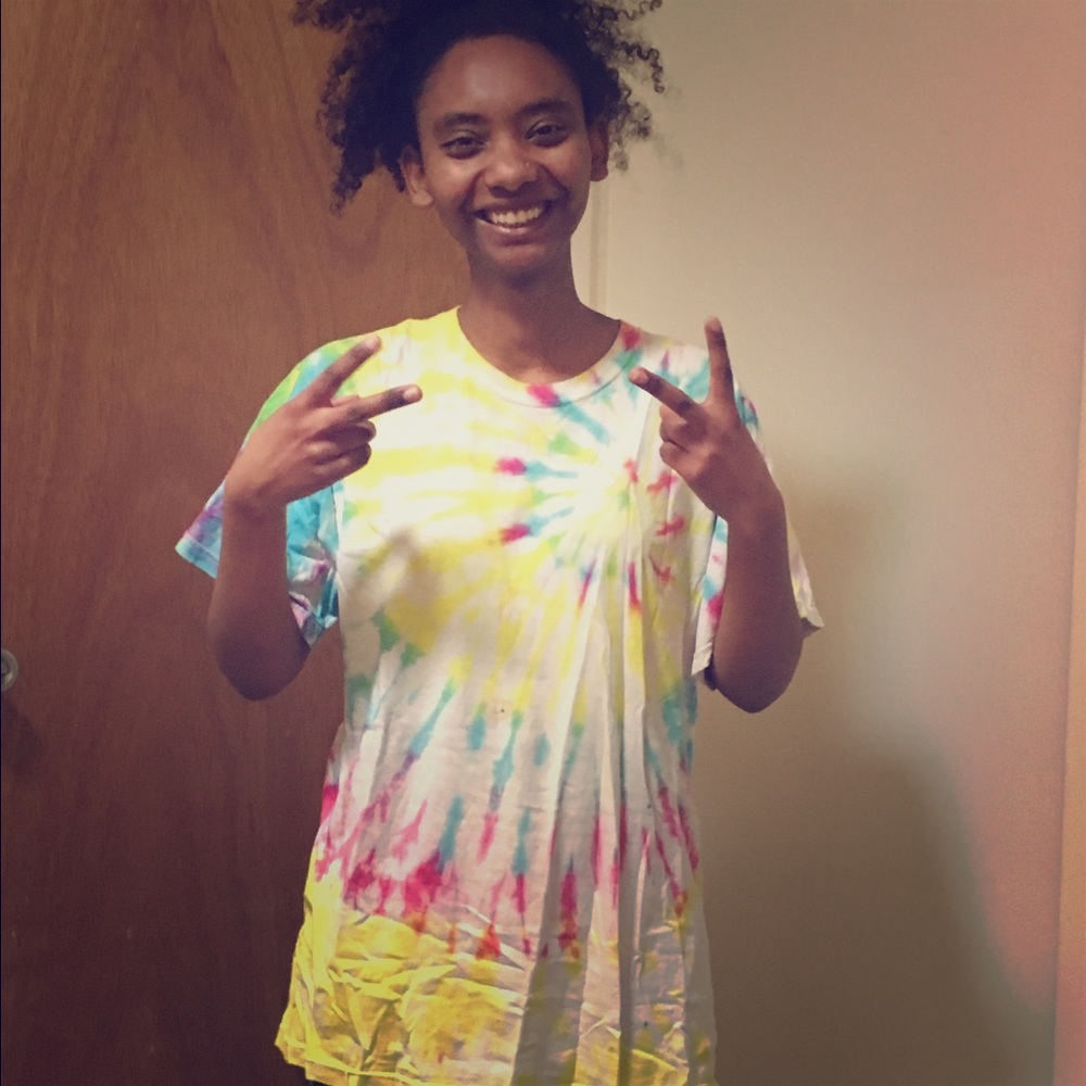 Tie dye shirt