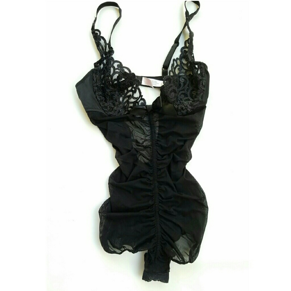 Mesh with lace Teddy
