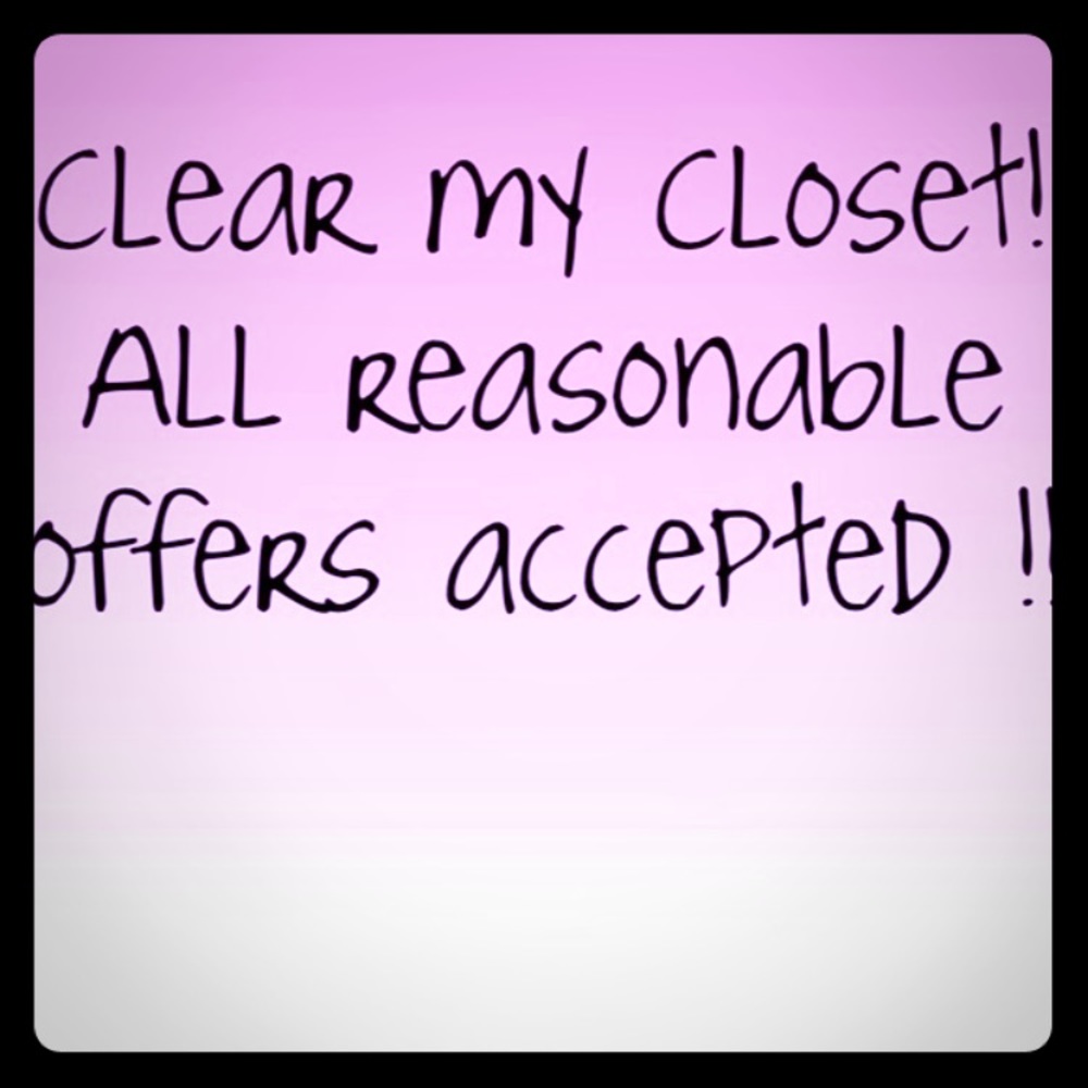 🎉All reasonable offers will be accepted🎉