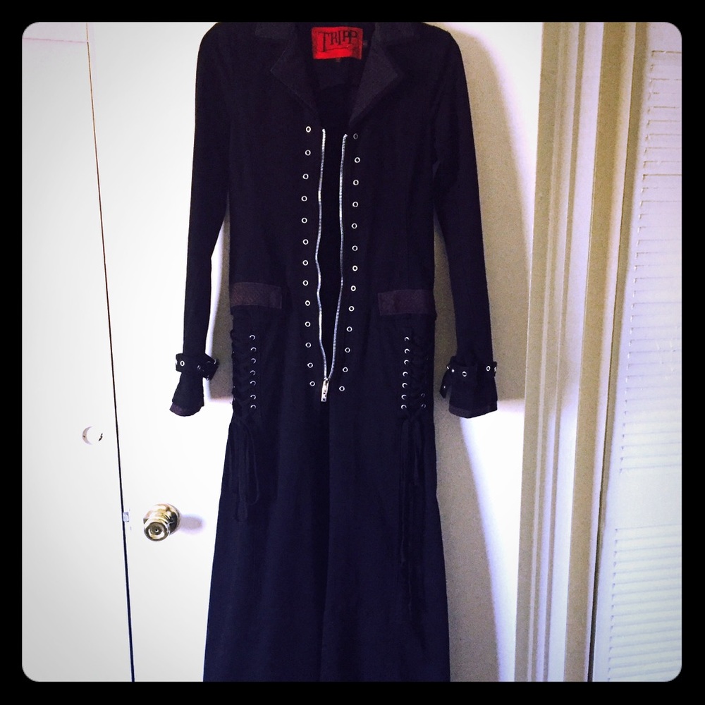 Tripp XS corseted trench coat