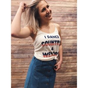Dance country and western tank!