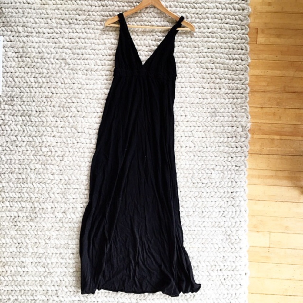 Gypsy 05 Organic Maxi Dress in black