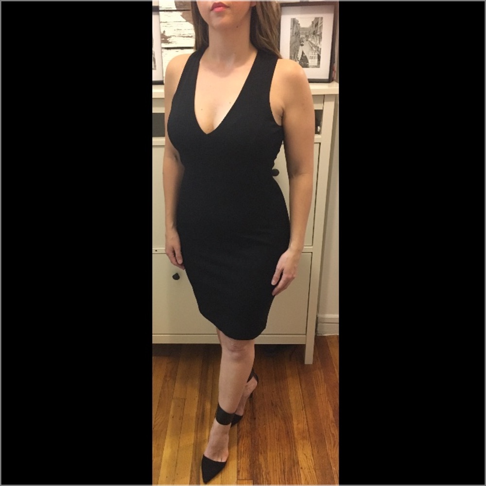 SOLD OUT- CALVIN KLEIN V-NECK DRESS