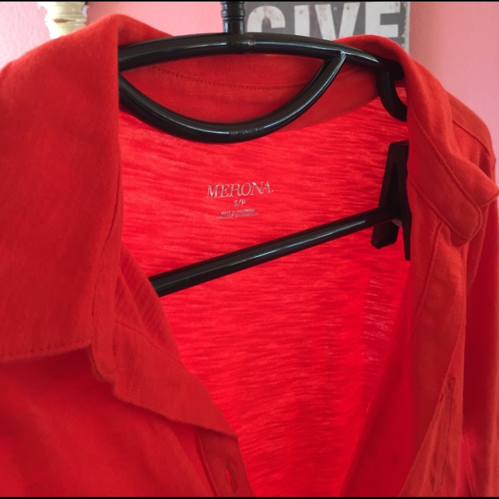Button Down Blouse - Picture 3 of 3
