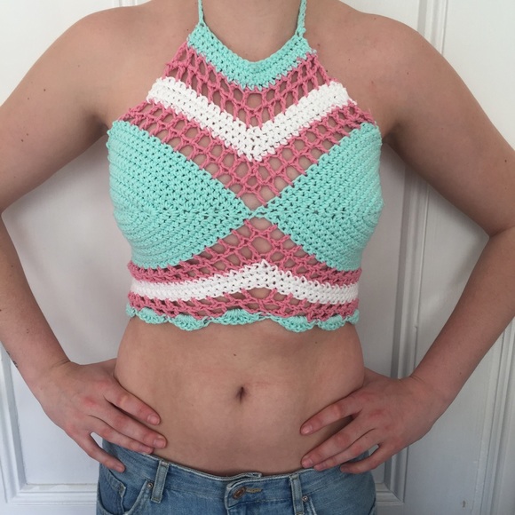 Melanie Martinez Inspired Crochet Top - Picture 2 of 4