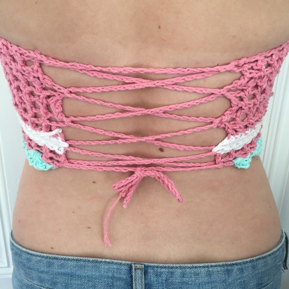 Melanie Martinez Inspired Crochet Top - Picture 4 of 4