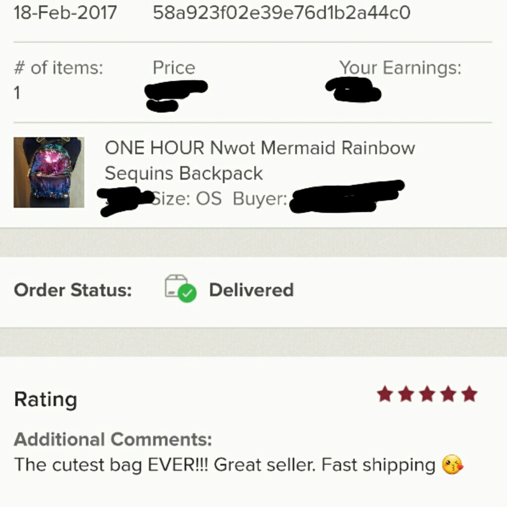 FINALNew Color available Mermaid Sequins Backpack - Picture 3 of 4
