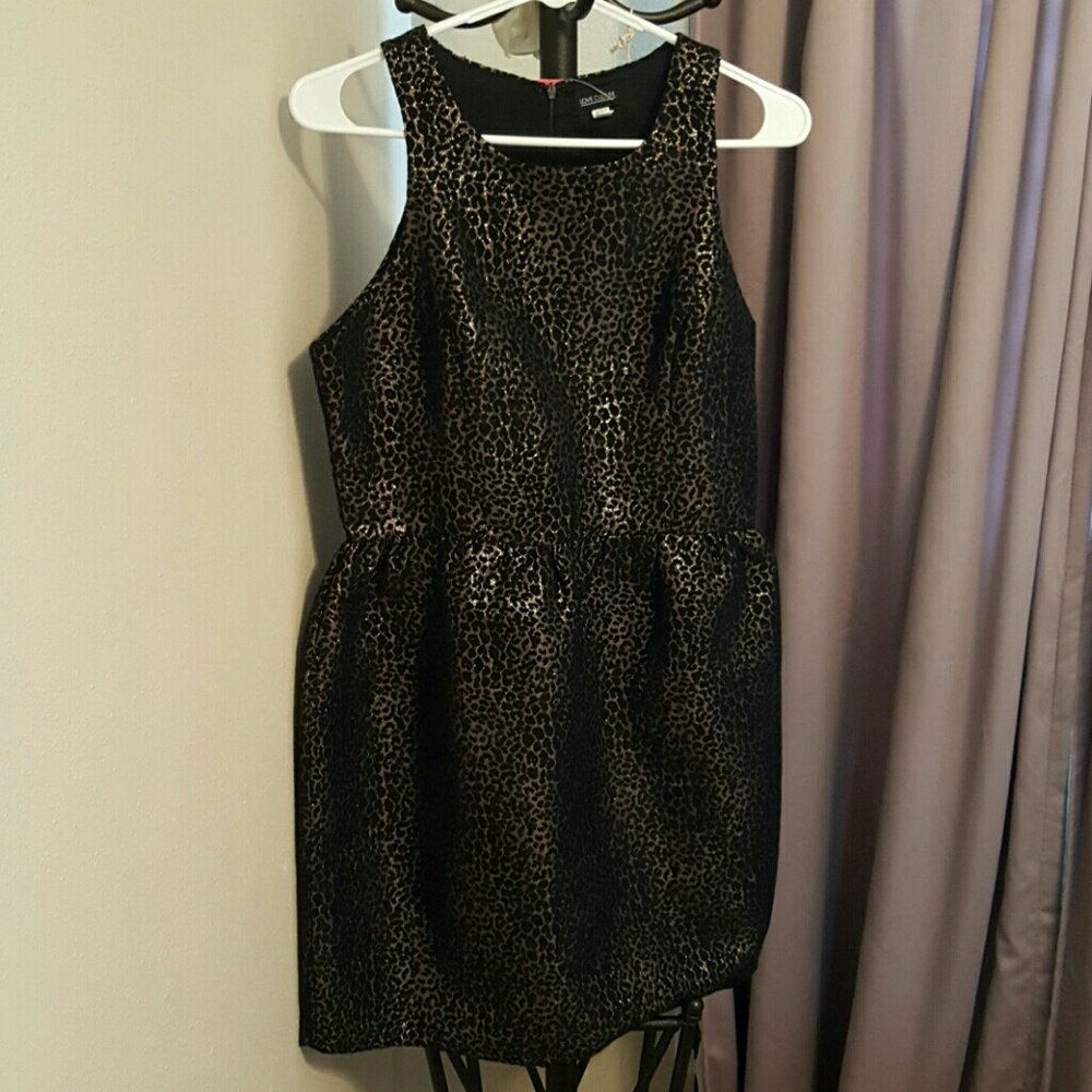 Leopard Short Cocktail Dress