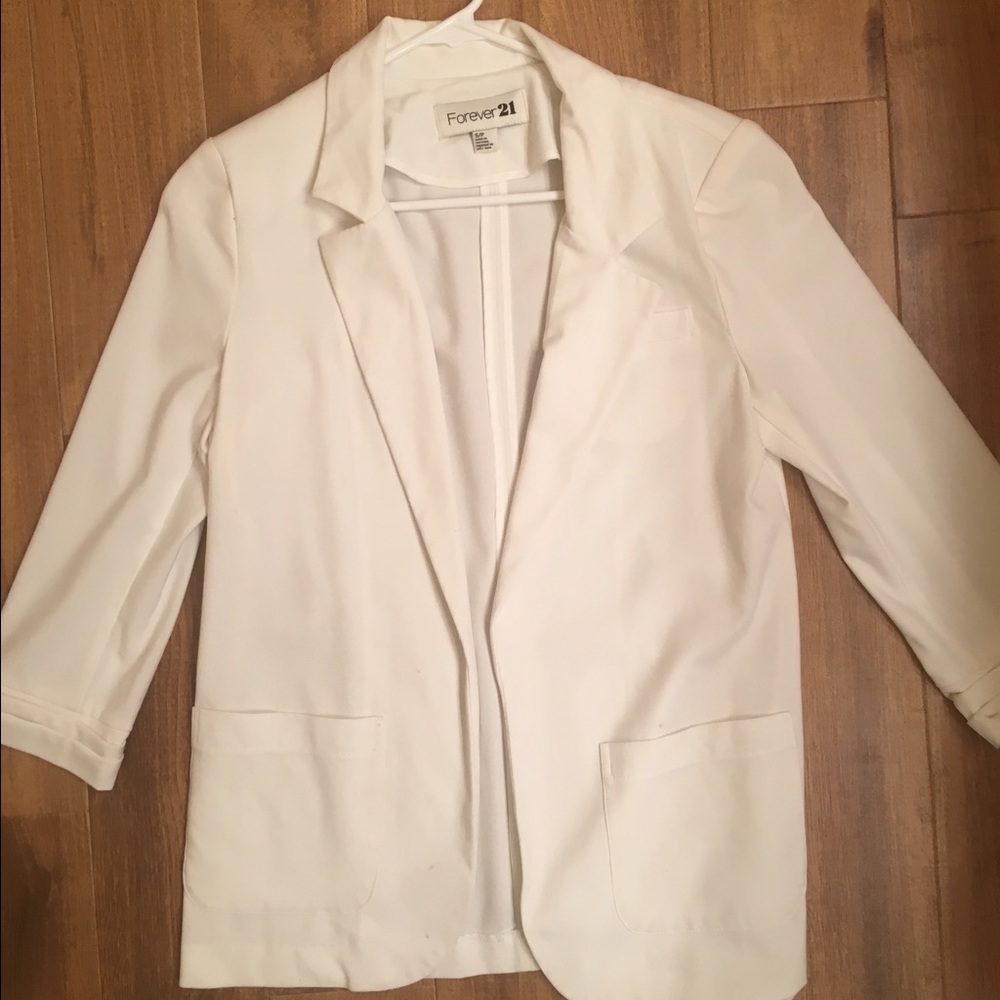 White Blazer