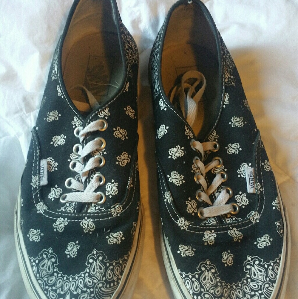 Black and White Vans