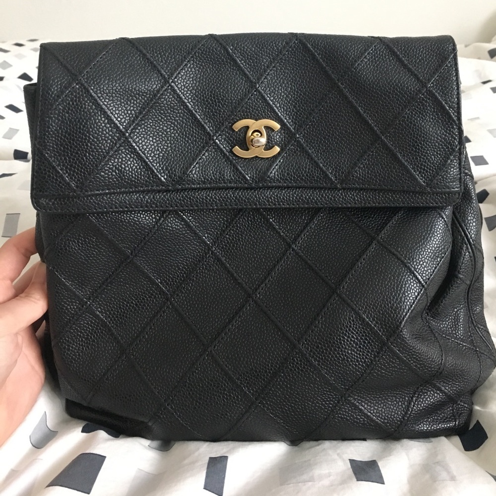 Chanel vintage backpack