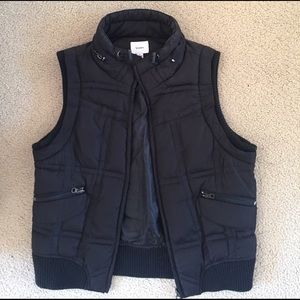 Black Puffer Vest