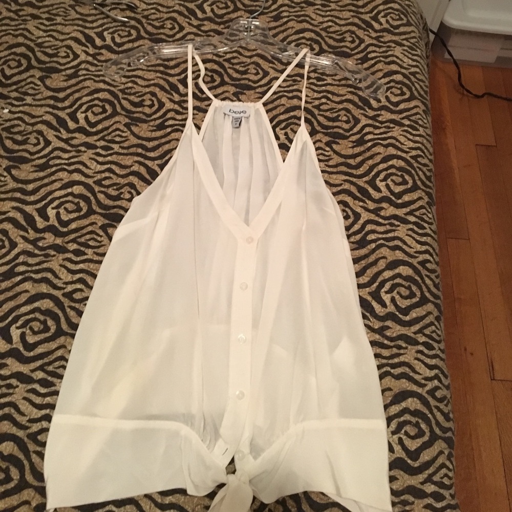 Bebe sheer blouse
