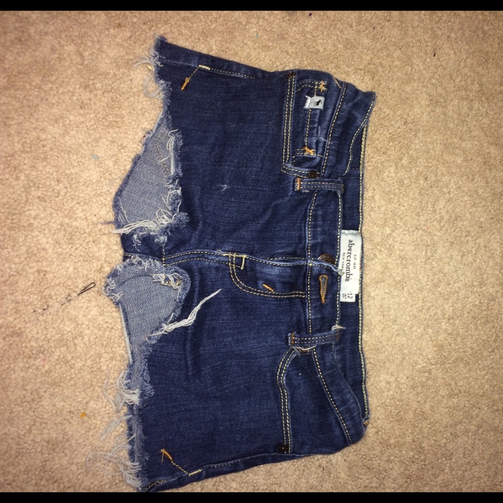 Abercrombie jean shorts