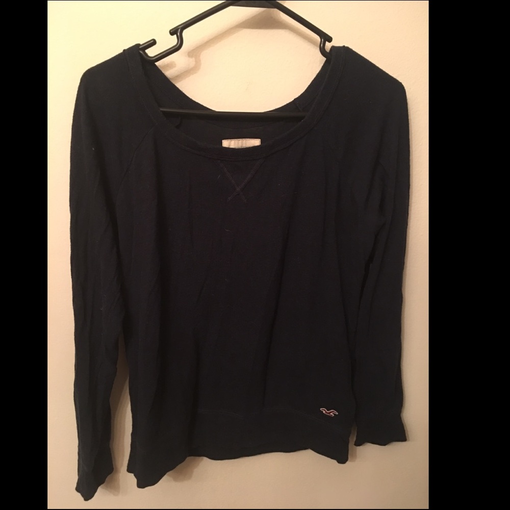 Navy Hollister long sleeve