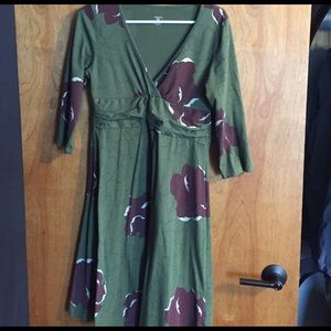 Green floral Patagonia dress