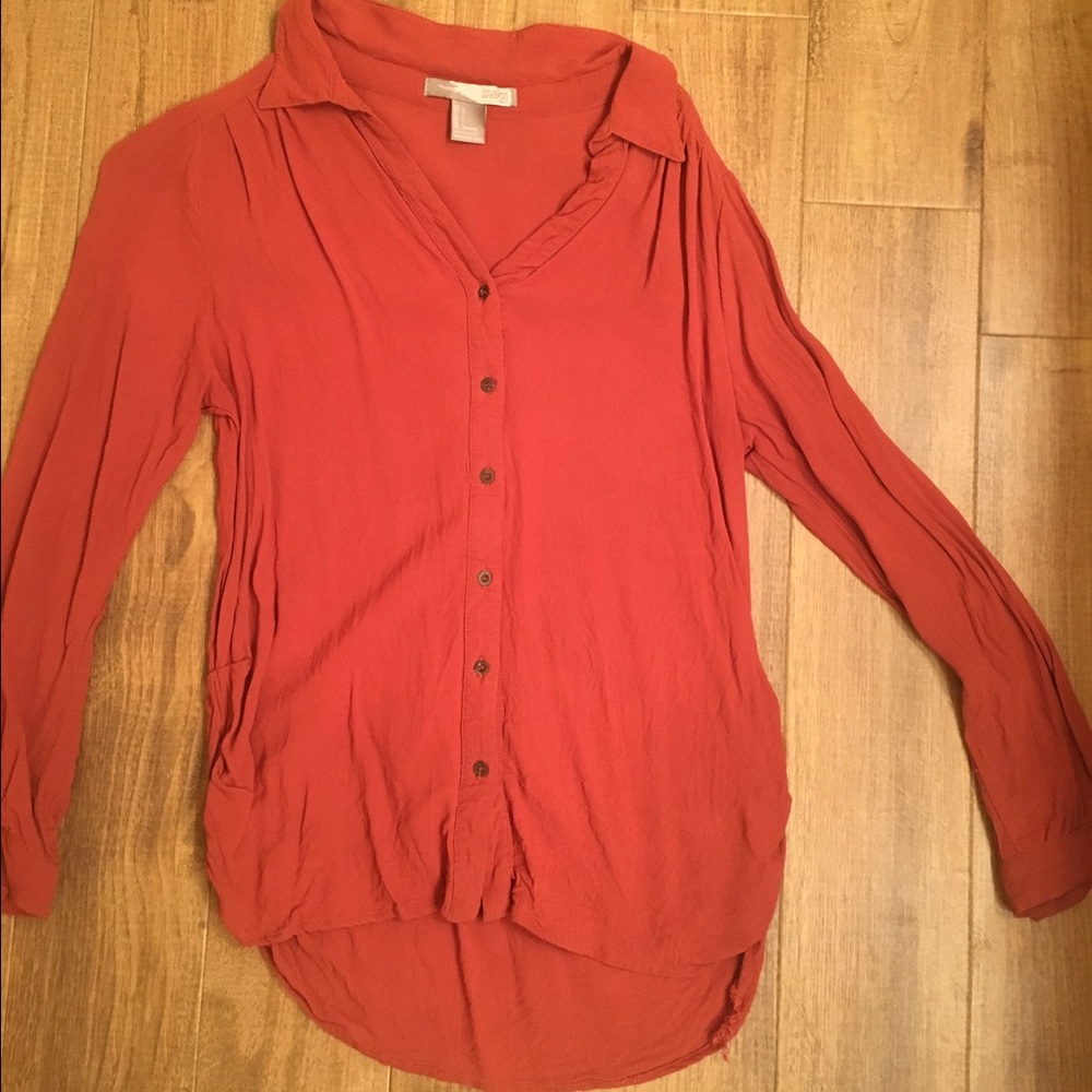 Button up long sleeve