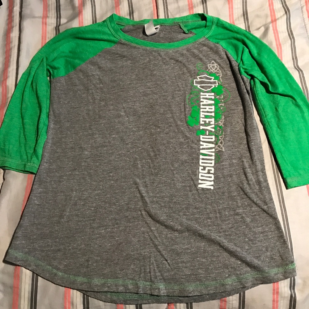 Women's Harley Davidson 3/4 sleeves