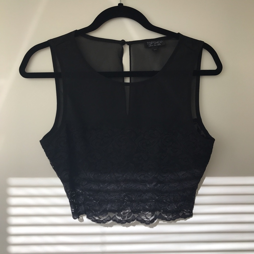 Topshop crop top
