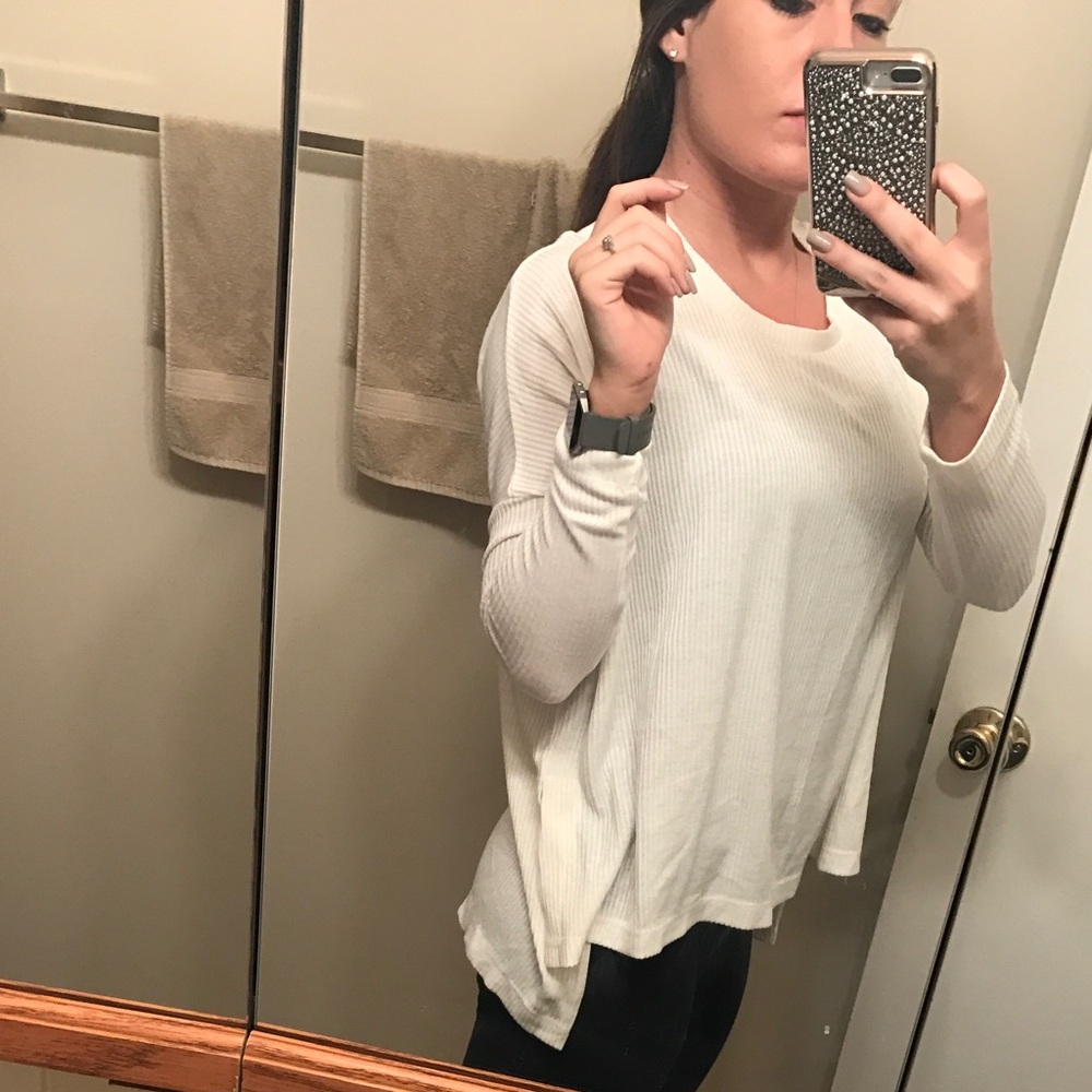 ribbed sweater
