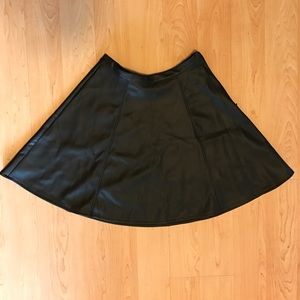 Lauren Conrad faux leather skirt