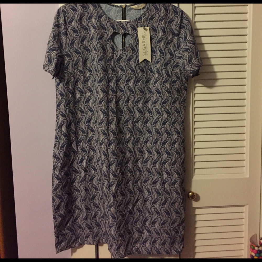 Sugar hill boutique seahorse shift dress/tunic