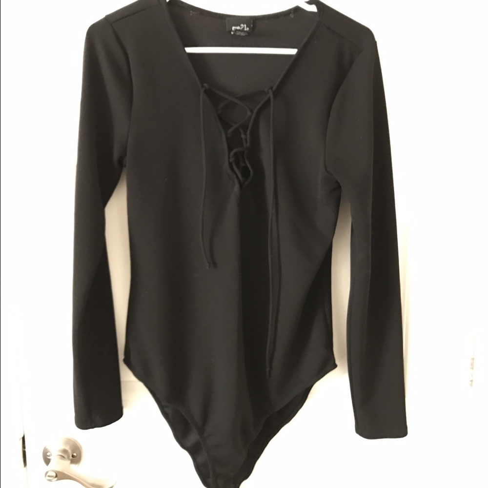 Black bodysuit