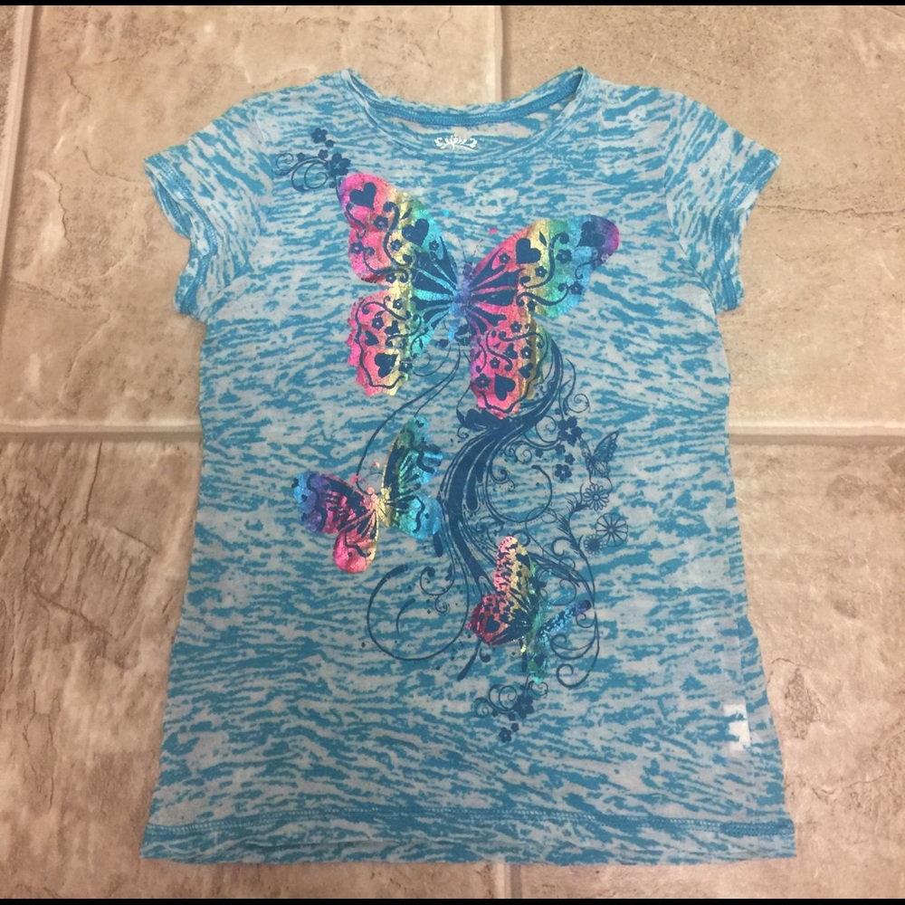 Cute girls burnout tee