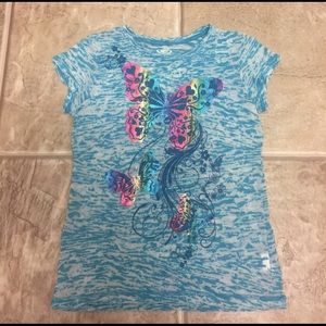 Cute girls burnout tee