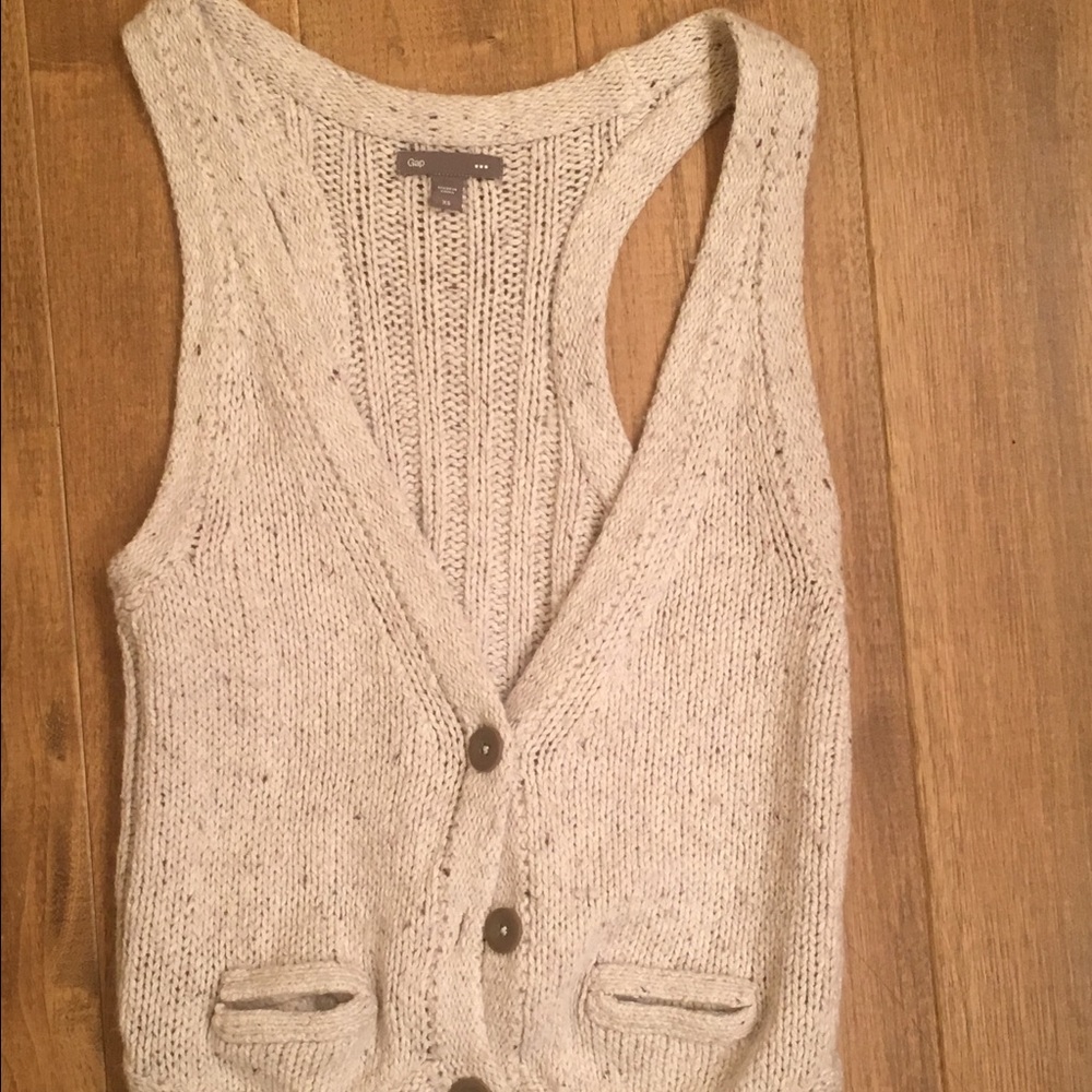 GAP, knit vest