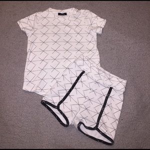 Unisex Kids Top & Shorts Set