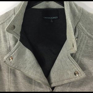 Cynthia Rowley Sweaters - Cynthia Rowley cotton moto jacket sweater zip up Cynthia Rowley Sweaters - Cynthia Rowley cotton moto jacket sweater zip up