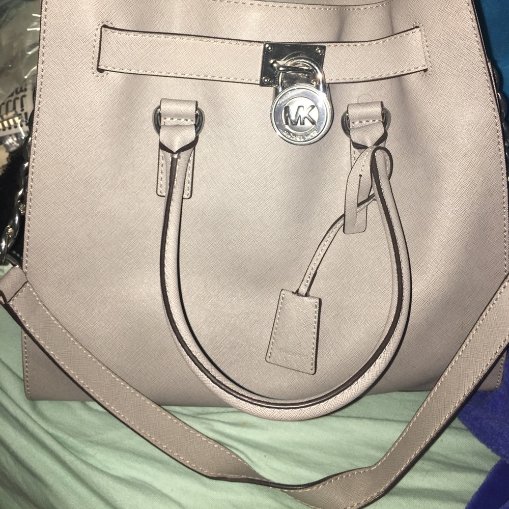 Michael Kors Hamilton Saffiano Leather Purse