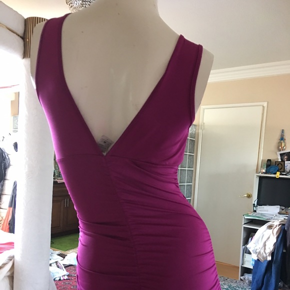 Short dress - purple never been worn but lost tag - Picture 5 of 5