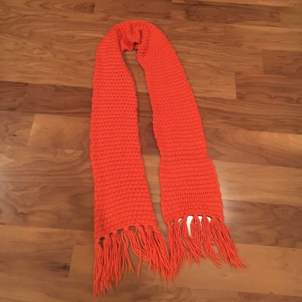 Old Navy Orange Scarf SOFT